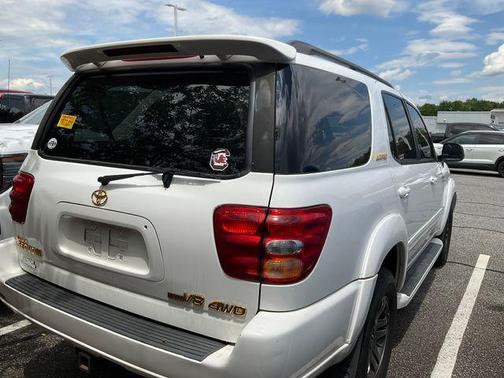 Natural White 2004 Toyota Sequoia Limited