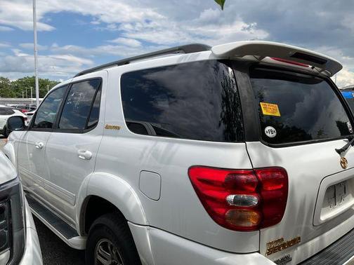 Natural White 2004 Toyota Sequoia Limited