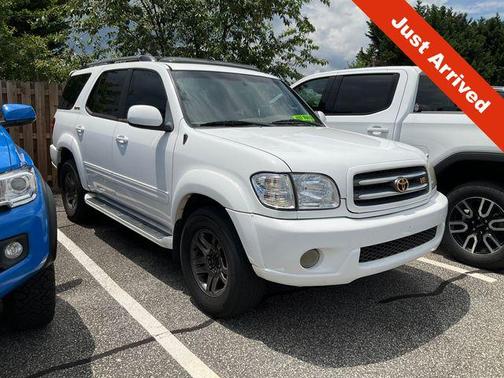 Natural White 2004 Toyota Sequoia Limited