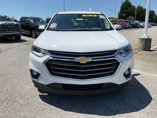 Summit White 2020 Chevrolet Traverse LT Leather
