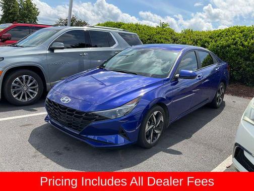 Intense Blue 2023 Hyundai ELANTRA SEL