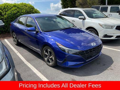 Intense Blue 2023 Hyundai ELANTRA SEL