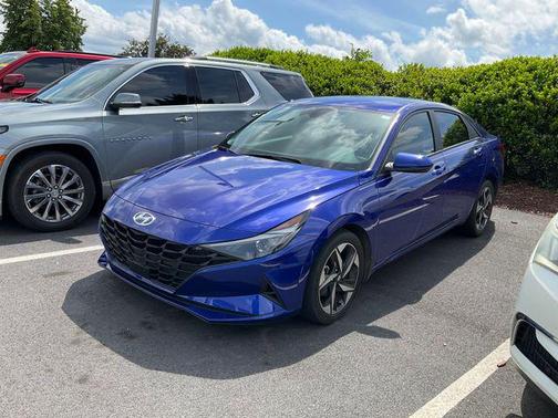 Intense Blue 2023 Hyundai ELANTRA SEL