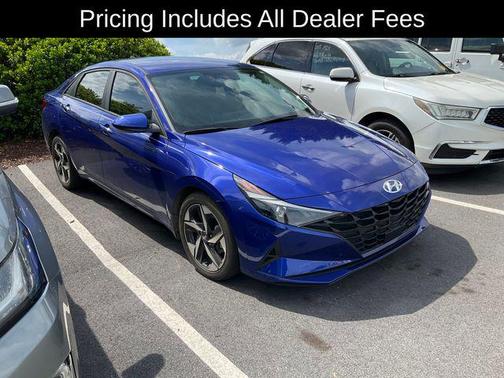 Intense Blue 2023 Hyundai ELANTRA SEL
