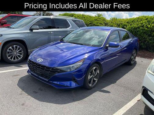 Intense Blue 2023 Hyundai ELANTRA SEL