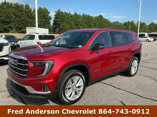 Volcanic Red Tintcoat 2026 GMC Acadia Elevation FWD