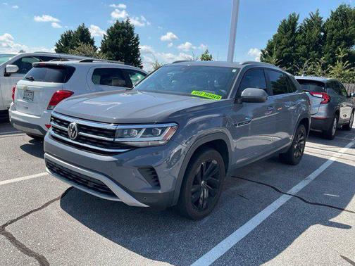 Gray 2021 Volkswagen Atlas Cross Sport 3.6L V6 SE w/Technology