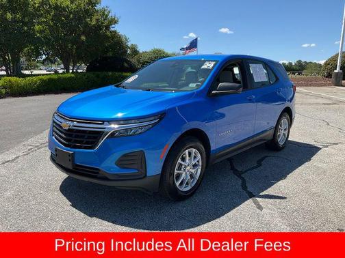 Riptide Blue Metallic 2024 Chevrolet Equinox LS