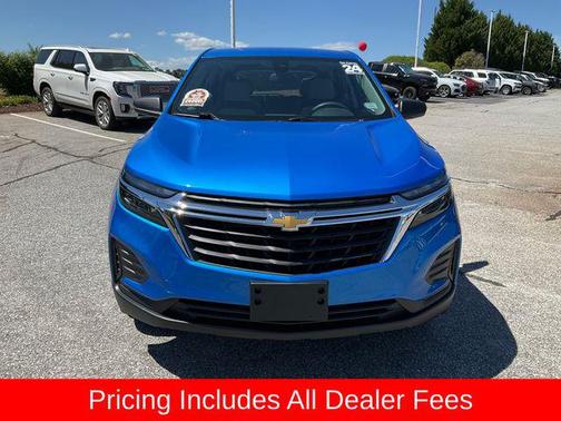 Riptide Blue Metallic 2024 Chevrolet Equinox LS