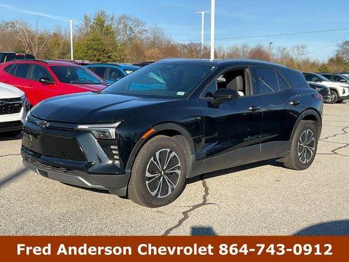 Black 2025 Chevrolet Blazer EV eAWD LT