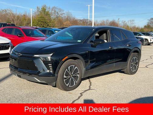 Black 2025 Chevrolet Blazer EV eAWD LT