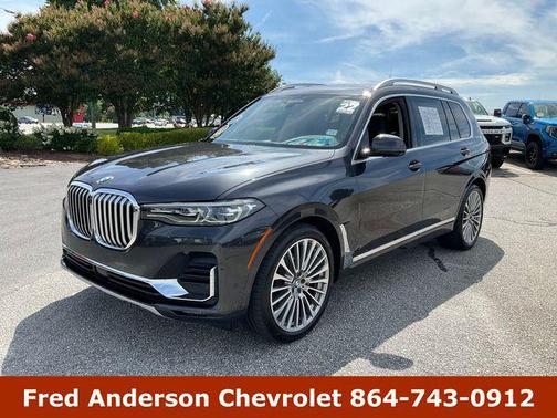 Dark Graphite Metallic 2022 BMW X7 xDrive40i