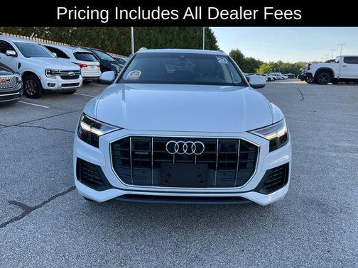 Glacier White Metallic 2020 Audi Q8 55 Premium Plus