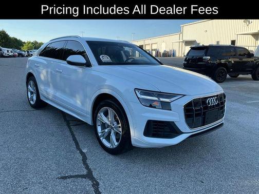 Glacier White Metallic 2020 Audi Q8 55 Premium Plus