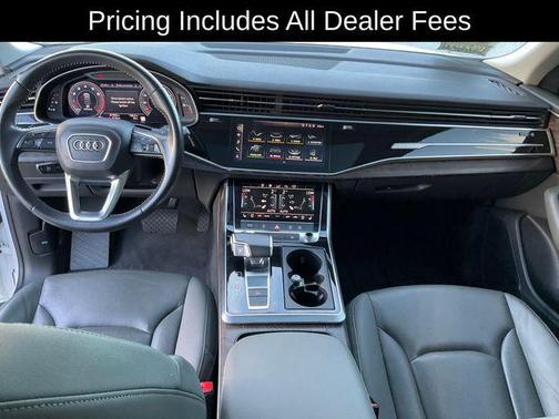 Glacier White Metallic 2020 Audi Q8 55 Premium Plus