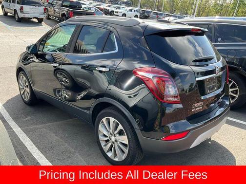 Ebony Twilight Metallic 2018 Buick Encore Preferred