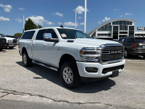 Bright White Clearcoat 2024 RAM 2500 Laramie Crew Cab 4x4 6'4' Box