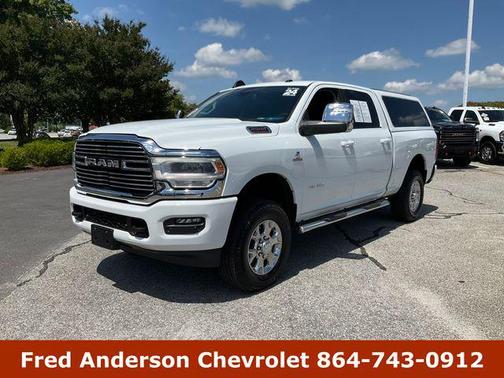 Bright White Clearcoat 2024 RAM 2500 Laramie Crew Cab 4x4 6'4' Box