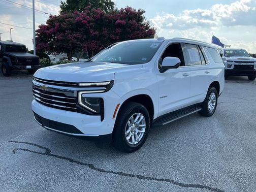 Summit White 2025 Chevrolet Tahoe LT
