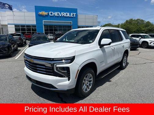 Summit White 2025 Chevrolet Tahoe LT