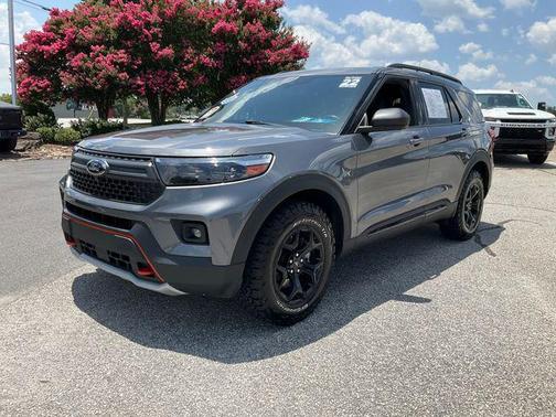 Carbonized Gray Metallic 2022 Ford Explorer Timberline