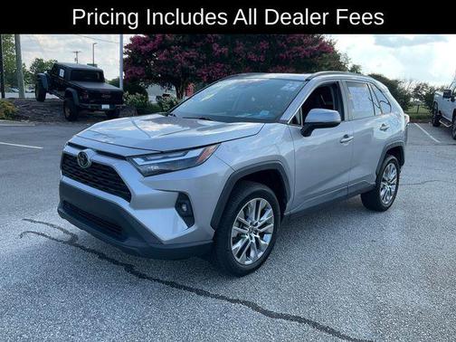 Silver Sky Metallic 2022 Toyota RAV4 XLE Premium