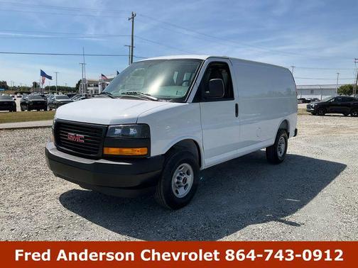 Summit White 2026 GMC Savana 3500 Work Van