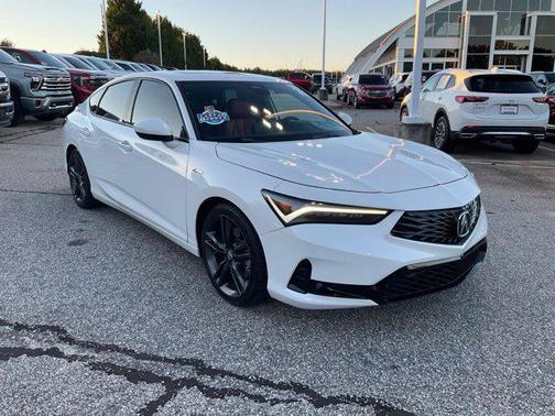 Platinum White Pearl 2024 Acura Integra A-SPEC