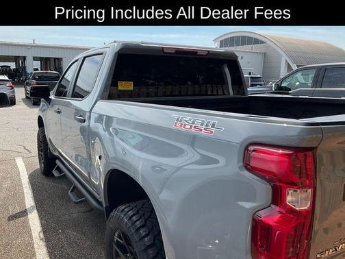 Slate Gray Metallic 2024 Chevrolet Silverado 1500 Custom Trail Boss