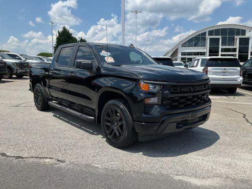 Black 2023 Chevrolet Silverado 1500 Custom