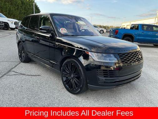 Blue Metallic 2019 Land Rover Range Rover 5.0L V8 Supercharged