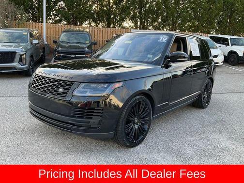 Blue Metallic 2019 Land Rover Range Rover 5.0L V8 Supercharged