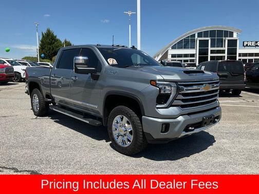 Sterling Gray Metallic 2024 Chevrolet Silverado 3500 High Country