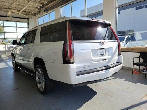 Crystal White Tricoat 2020 Cadillac Escalade ESV Premium Luxury