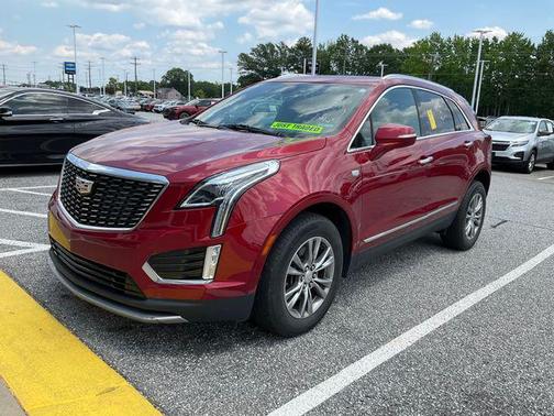 Radiant Red Tintcoat 2023 Cadillac XT5 Premium Luxury
