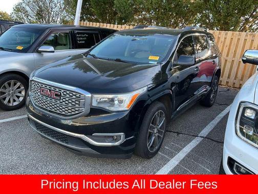 Ebony Twilight Metallic 2017 GMC Acadia Denali