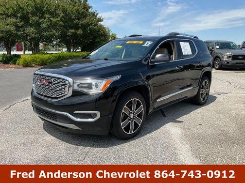 Ebony Twilight Metallic 2017 GMC Acadia Denali
