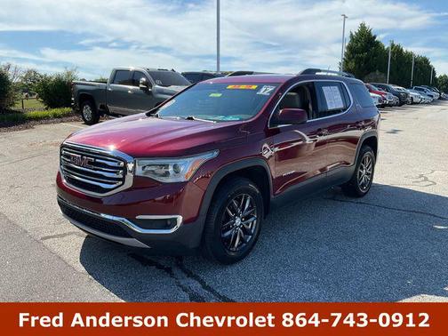 Crimson Red Tintcoat 2017 GMC Acadia SLT-1