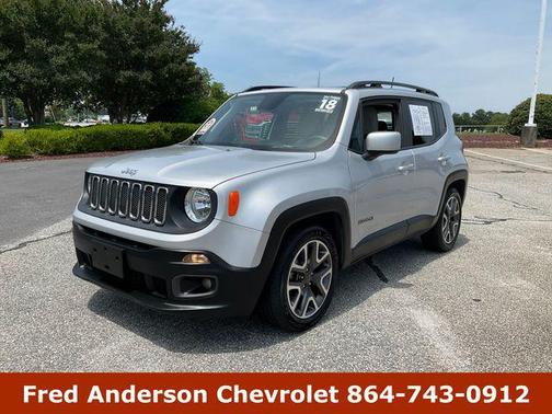 Glacier Metallic 2018 Jeep Renegade Latitude