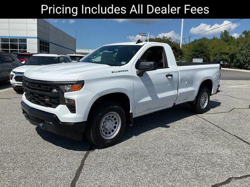 Summit White 2026 Chevrolet Silverado 1500 WT