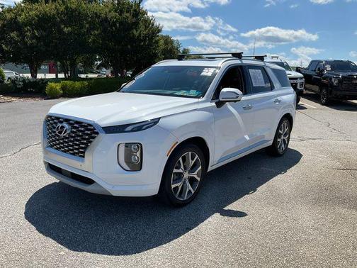Hyper White 2022 Hyundai PALISADE Limited