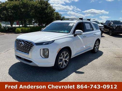 Hyper White 2022 Hyundai PALISADE Limited
