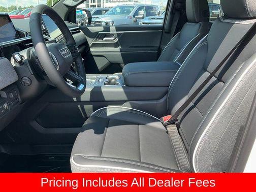 Summit White 2026 GMC Sierra EV Extended Range Elevation