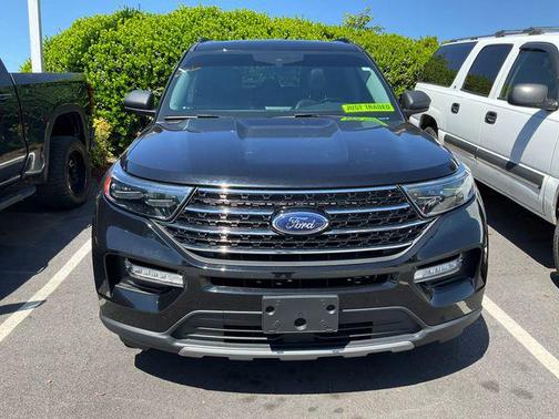 AGATE BLACK METALLIC 2020 Ford Explorer XLT