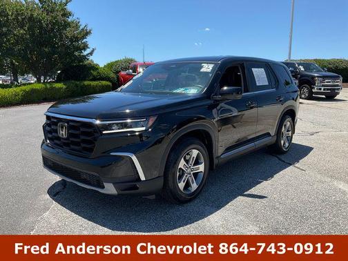 Crystal Black Pearl 2025 Honda Pilot EX-L