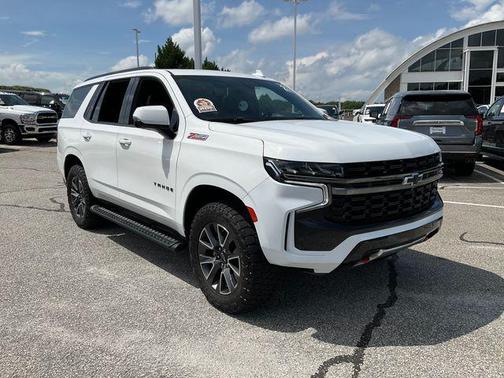Summit White 2021 Chevrolet Tahoe 4WD Z71