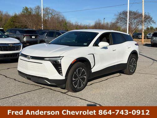 Summit White 2025 Chevrolet Blazer EV eAWD LT