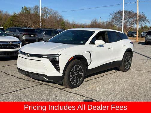 Summit White 2025 Chevrolet Blazer EV eAWD LT