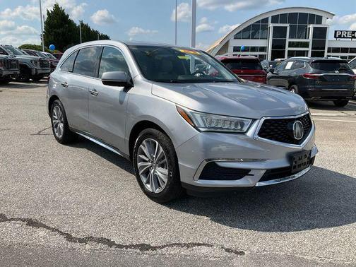 White Diamond Pearl 2017 Acura MDX 3.5L w/Technology Package