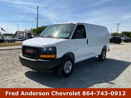 Summit White 2026 GMC Savana 2500 Work Van